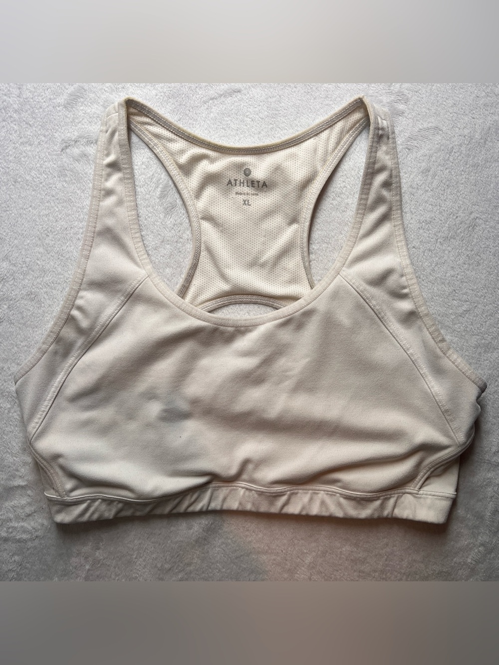 Athleta Sports Bra Women's Racerback Active Athletic Size XL